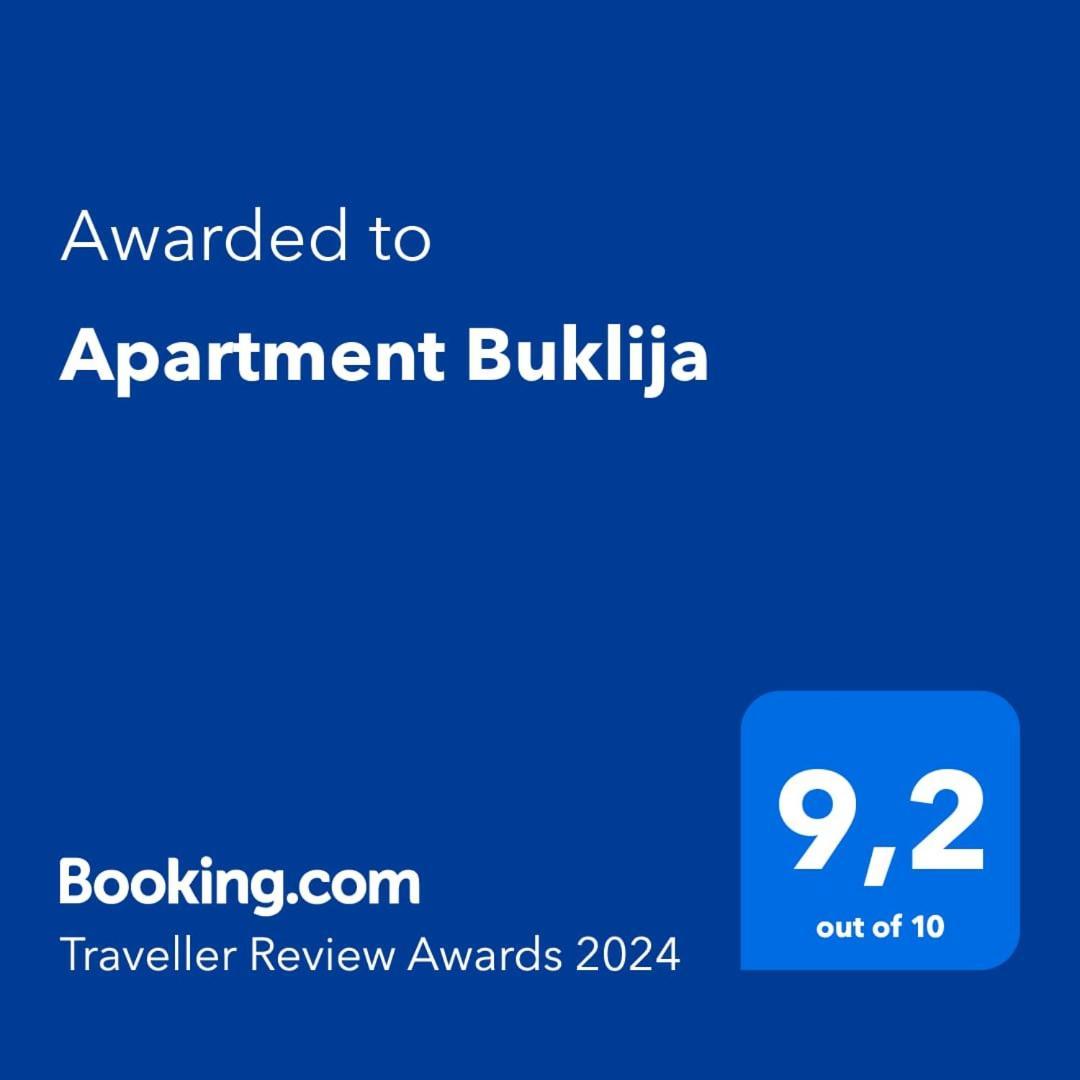 פלוזינה Apartment Buklija מראה חיצוני תמונה